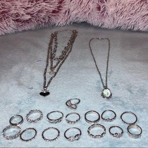 17pc Ring set 💍